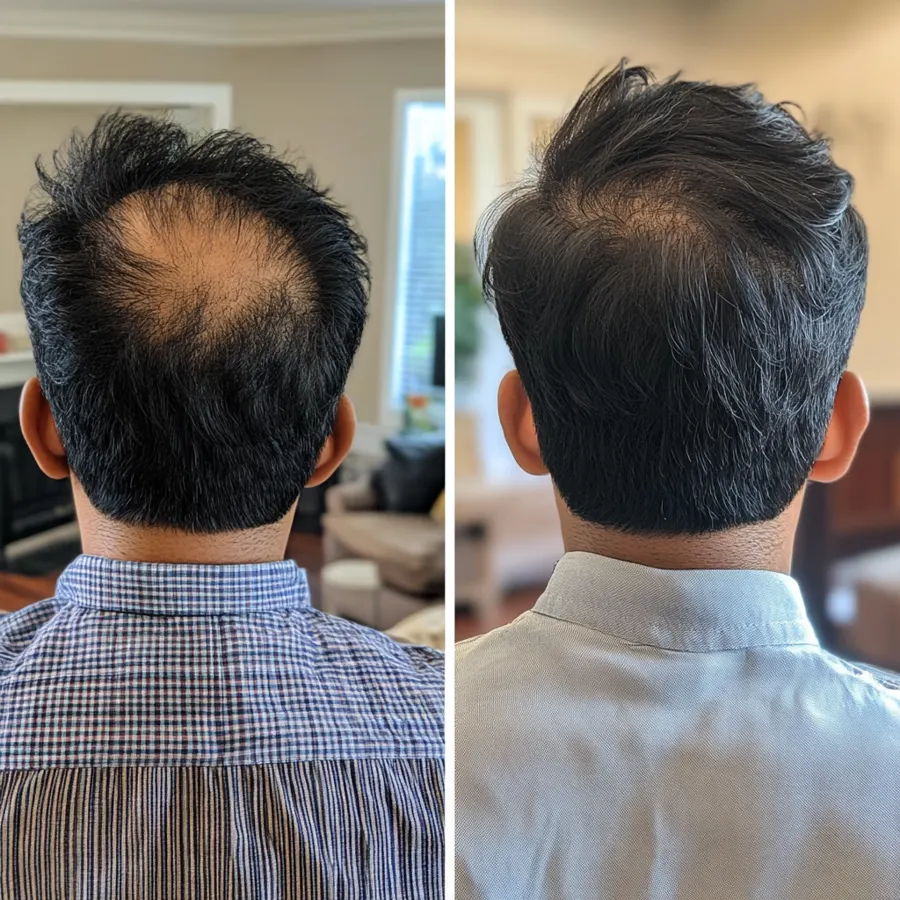 12-month follow-up, client 4